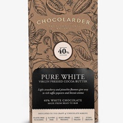 Chocolarder 40% Pure White Chocolate Bar