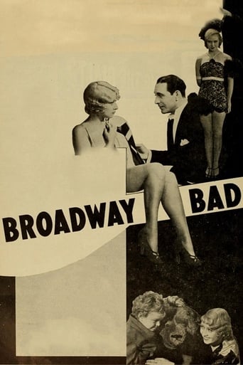 Broadway Bad (1933)