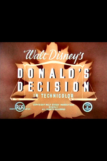 Donald&#39;s Decision (1942)