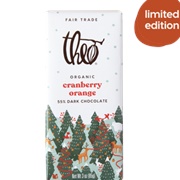 Theo Cranberry Orange 55% Chocolate