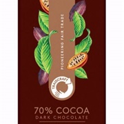 Traidcraft Organic 70% Dark Chocolate