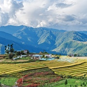 Bhutan (255,000 Annual Visitors)