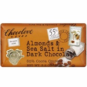 Chocolove Almonds & Sea Salt in Dark Chocolate