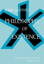 Philosophy of Existence (Karl Jaspers)