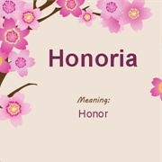 Honoria