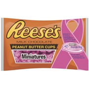 Reese's Peanut Butter Cups Miniatures Pink