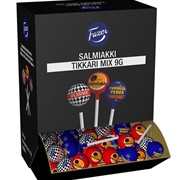 Fazer Salmiakki Mix Lollipops
