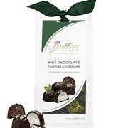 Butlers Mint Chocolate Truffles & Fondants