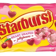 Starburst Heart Shaped Jellybeans