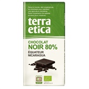 Terra Etica Chocolat Noir 80%