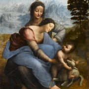Virgin & Child With St. Anne - Leonardo De Vinci