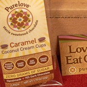 Pure Love Caramel Coconut Cream Cups