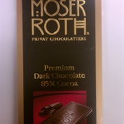 Moser Roth Premium Dark 85% Cocoa