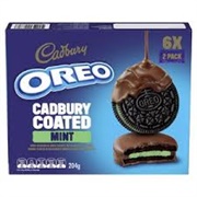 Cadbury Coated Mint Oreo
