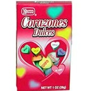 Necco Corazones Dulces