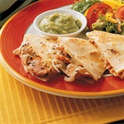 Salmon Quesadilla