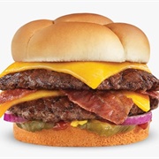Cheddar Butterburger With Bacon