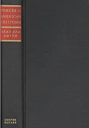 Forces in American Criticism (Bernard Smith)