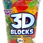 Huer 3D Blocks Gummies