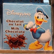 Disney Paris Donald Duck Milk Chocolate