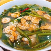 Canh Chua Tôm Rau Muống