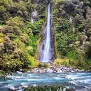 Thundercreek Falls, NZ