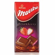 Elvan Maestro Strawberry Chocolate Bar