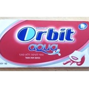 Orbit Aqua Strawberry Raspberry Gum