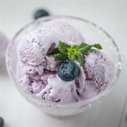 Purple Pride Ice Cream (Blueberry)
