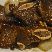 Beef Short Ribs in Black Pepper Sauce