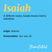 Isaiah