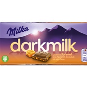 Milka Darkmilk Salted Caramel