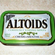 Altoids Creme De Menthe