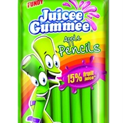 Juicee Gummee Apple Pencils