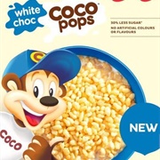 White Choc Coco Pops