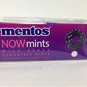 Mentos Now Mints Wild Berry