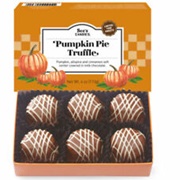 See's Pumpkin Pie Truffle