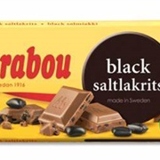 Marabou Black Saltlakrits