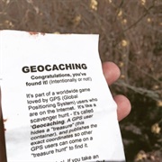 Find 500 Geocaches