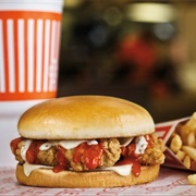 Whataburger Buffalo Ranch Chicken Strip Sandwich