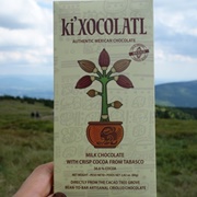 Ki'xocolatl Tabasco Crisp Cocoa Chocolate Bar