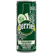 Perrier Cucumber Lime Flavored Carbonated Mineral Water