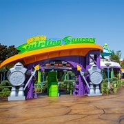 Alien Swirling Saucers