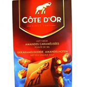 Cote D'Or Lait Amandes Caramelisees Pointe De Sel