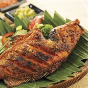 Ikan Bakar (Charcoal-Grilled Fish). Malaysia & Indonesia