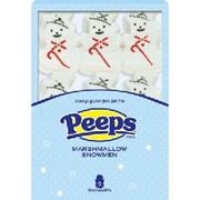 Peeps Marshmallow Snowmen