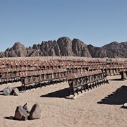 The Cinema at the End of the World, Sinai Desert, Egypt