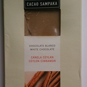 Cacao Sampaka Canela Ceylan Chocolate Blanco