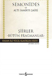 Şiirler - Bütün Fragmanlar (Semonides Ve Altı İambos Şairi)