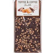 World Market Toffee & Coffee 70% Dark Chocolate Bar